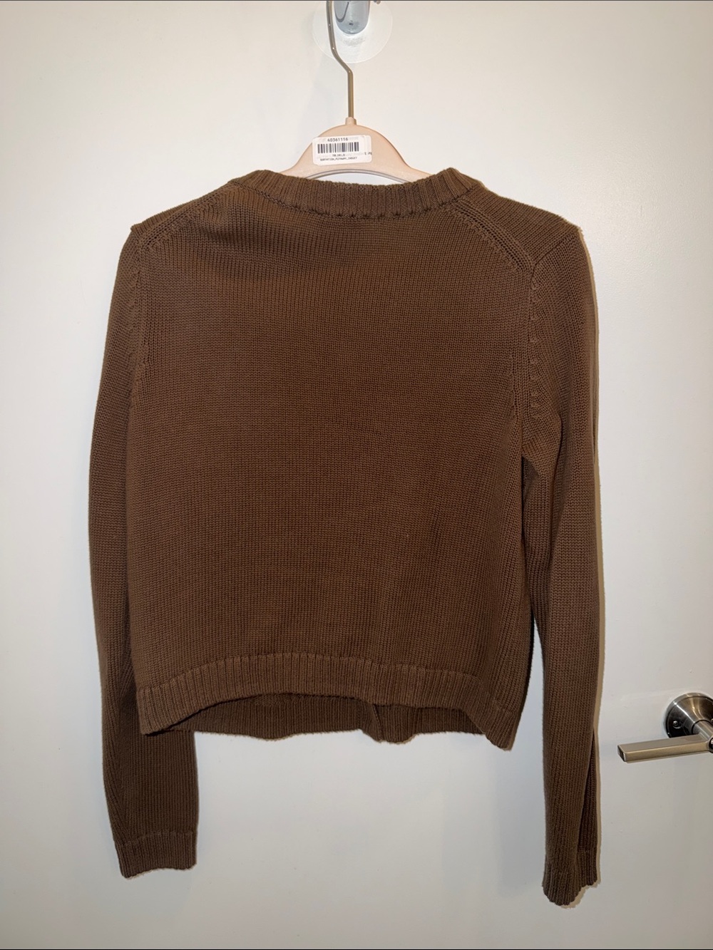 GAP Brown Button-Front Knit Cardigan - Picture 4 of 4